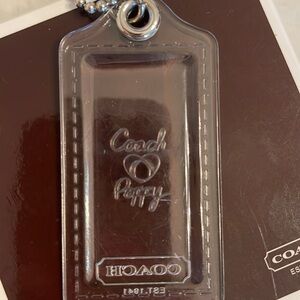 Coach Poppy Bag Hang Tag